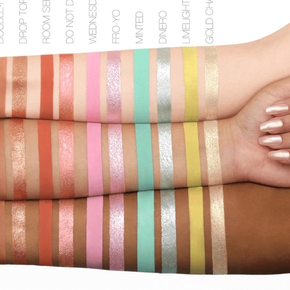 NIB HUDA BEAUTY Matte & Metal Melted Shadow in Minted & Dinero - Picture 6 of 10